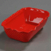 Carlisle 696305 - Tulip Deli™ 5 Lb. Crock 10-3/8" x 6-3/4", Red - Pkg Qty 6