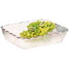 Carlisle 696605 - Tulip Deli™ 10 Lb. Crock 13-1/16" x 10-3/8", Red - Pkg Qty 6