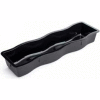 Carlisle 698203 - Modular Displayware Half Long Pan Wavy Edge 2-1/2" Deep, Black - Pkg Qty 6