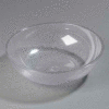 Carlisle 721207 - Round Pebbled Bowl 5.5 Qt., Clear - Pkg Qty 12