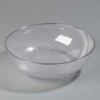 Carlisle 721507 - Round Pebbled Bowl 11 Qt., Clear - Pkg Qty 4