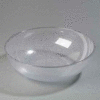Carlisle 721807 - Round Pebbled Bowl 18 Qt., Clear - Pkg Qty 4