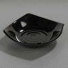 Carlisle 794203 - Small Square Dish 5-1/4", Black - Pkg Qty 48