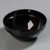 Carlisle 809903 - Bowl, Stack, 9" x 3-1/2", 2-1/2 Qt., Black - Pkg Qty 4