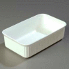 Carlisle 811002 - Deliware® 5 Lb. Crock 10-1/16" x 6-3/16", White - Pkg Qty 12