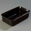 Carlisle 811003 - Deliware® 5 Lb. Crock 10-1/16" x 6-3/16", Black - Pkg Qty 12