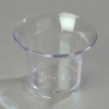 Carlisle 082007 - Oyster Sauce Cup 2.6 Oz., Clear - Pkg Qty 144