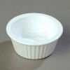 Carlisle 84302 - Fluted Ramekin, 1 Oz., White