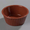 Carlisle 084528 - Fluted Ramekin 4.5 Oz., Lennox Brown - Pkg Qty 48