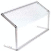 Carlisle 914807 - Sneeze Guard, 48" Standard, Single-Sided, Clear