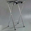 Carlisle C3625T38 - Tall Steel Stand, 36", Chrome
