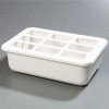 Carlisle CM104902 - Coldmaster® 6" Deep Full-Size Coldpan W/Organizer, White