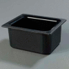 Carlisle CM110103 - Coldmaster® 6" Deep Half-Size Food Pan 192 Oz., Black