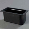 Carlisle CM110203 - Coldmaster® 6" Deep Third-Size Food Pan, Black