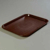 Carlisle CT101469 - Cafe® Standard Tray 10" x 14", Chocolate - Pkg Qty 24