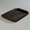 Carlisle CT121703 - Cafe® Handled Tray 12" x 17", Black - Pkg Qty 24