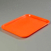 Carlisle CT141824 - Cafe® Standard Tray 14" x 18", Orange - Pkg Qty 12