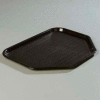 Carlisle CT1713TR03 - Cafe® Trapezoid Tray 18", 14", 13/16", Black - Pkg Qty 12