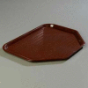 Carlisle CT1713TR69 - Cafe® Trapezoid Tray 18", 14", 13/16", Chocolate - Pkg Qty 12