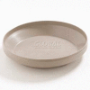 Dinex DX108731 - Pellet Underliner For Insulated Domes, 9-1/2"Dia. x 1-7/8"H, 12/Cs, Latte