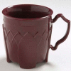 Dinex DX500061 - Fenwick Insulated Mug, 8 Oz., 48/Cs, Cranberry