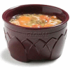 Dinex DX530061 - Fenwick Insulated Bowl, 9 Oz., 48/Cs, Cranberry