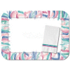 Dinex DX5323J - Watercolors Traycover W/Straight Edge Round Corner, 9-3/8" x 11-3/4", 1000/Cs