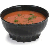Dinex DX9300B03 - Tropez Bowl, High-Temp, 9 Oz., 48/Cs, Onyx