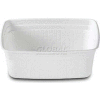 Dinex DXHH20 - Rect. Soup Bowl, 8 Oz., 1000/Cs, White