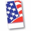 Dinex DXHR601DN01 - Stars & Stripes Design Dinner Napkins, 15" x 17", 1000/Cs