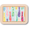 Dinex DXHS201M001 - Father's Day Ties Design Traycover W/ Straight Edge, 13-5/8" x 18-3/4"
