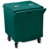 Carlisle IC225003 - Cateraide Ice Caddy, 2 Rigid Casters/2 Swivel Casters, Black