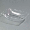 Carlisle OSB17607 - Pebbled Bowl 11 Qt, Oval, Clear - Pkg Qty 4