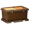 Carlisle PC188N03 - Cateraide™ Single Pan Carrier, 8", Black