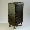 Carlisle PC600N03 - Cateraide™ Food Carrier, Double End Loader, Black