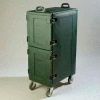 Carlisle PC600N08 - Cateraide™ Food Carrier, Double End Loader, Forest Green