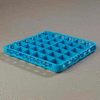 Carlisle RE3614 - Opticlean™ 36-Compartment Divided Glass Rack Extender, Carlisle Blue - Pkg Qty 6