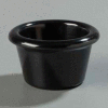 Carlisle S27503 - Smooth Ramekin 1.5 Oz., Black - Pkg Qty 48
