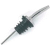 Carlisle WPM8538 - Pour-Rite® Liquor Pourer, Medium Flow, Tapered, Chrome-Black - Pkg Qty 12