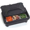 Carlisle XT160003 - Cateraide Slide 'N Seal™ Pan Carrier, 6" Top Loader, Insulated, Black