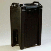 Carlisle XT500003 - Cateraid Beverage Server, 5 Gallon, Insulated, Wide Sure-Latch™, Black