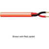 Convergent 4053GR1S 14AWG 2C Solid Fire Alarm Cable FPLR 1,000 Ft. Spool Green