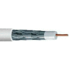 Convergent Connectivity Technology P5218WH1S RG6/U 18AWG Cuss Quad Shield CMP 1,000 Ft. Spool White