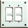 Cortech USA, TPDD, High Security Double Duplex Cover Plate, W/Hardware 1/Pack