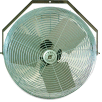 TPI Workstation Fan - 24" Blade Diameter - 1/8 Hp - Wall-Mount