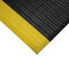 NoTrax® Airug® Anti Fatigue Mat 5/8" Thick 3' x 12' Black/Yellow Border