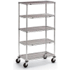 Metro Qwikslot Extra Shelf For Wire Shelf Trucks, Fits Truck 4728500, 48"Wx18"D