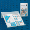 Bott 14014009.16 Toolboard Shelf For Perfo Panels-Vertical Document Holder - 9"Wx12"D (Letter Size)