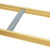 Penco Skid Supports For Pallet Rack - For Plywood/Particleboard - For 7/8&quot; Step - Fits 36&quot;D Frame
