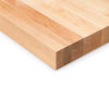 Global Industrial&#153; Workbench Top, Maple Butcher Block Square Edge, 120&quot;W x 36&quot;D x 1-3/4&quot; Thick